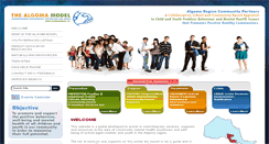 Desktop Screenshot of algomamodel.ca